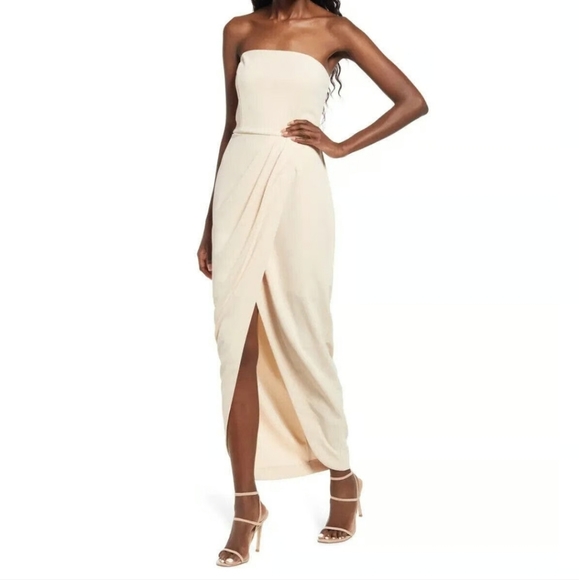 WAYF Strapless Dress NWT - Picture 3 of 16